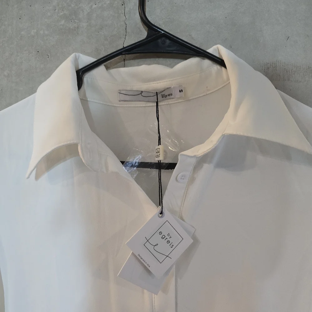 By Egreis elowen dress white size S - Picture 7 of 7